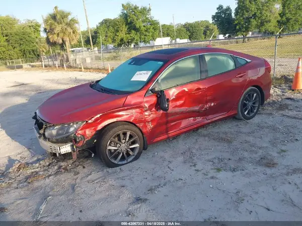 JHMFC1F35KX000075 2019 HONDA CIVIC - Image 2