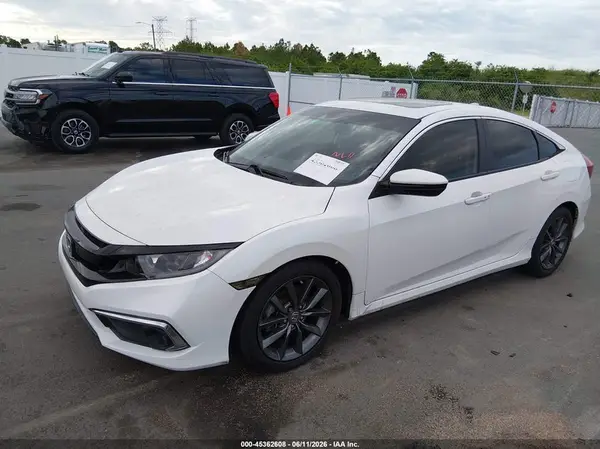 JHMFC1F36KX012168 2019 HONDA CIVIC - Image 2