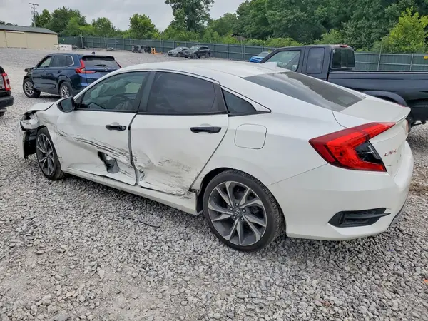 JHMFC1F98KX000348 2019 HONDA CIVIC - Image 2