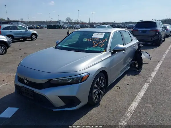 JHMFE1F73NX001663 2022 HONDA CIVIC - Image 2