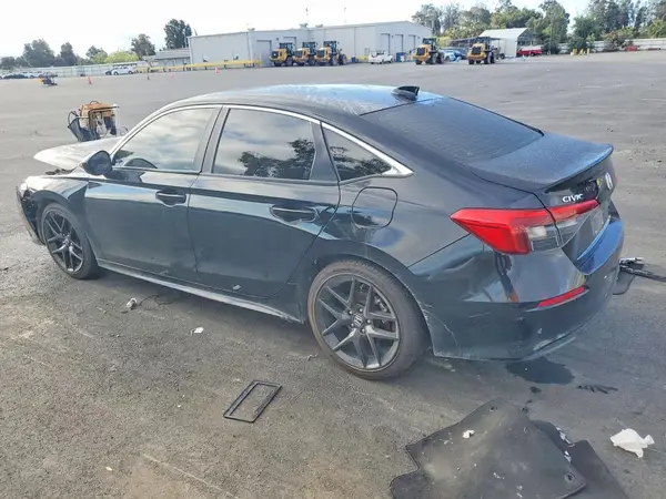 JHMFE1F74NX001607 2022 HONDA CIVIC - Image 2