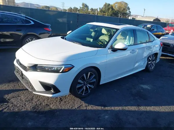 JHMFE1F74NX001820 2022 HONDA CIVIC - Image 2