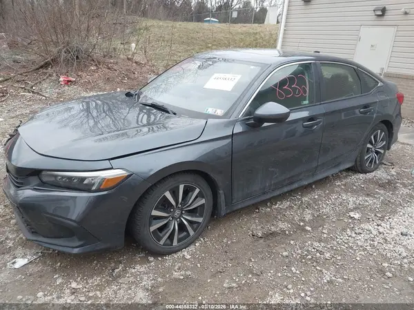 JHMFE1F76NX000989 2022 HONDA CIVIC - Image 2
