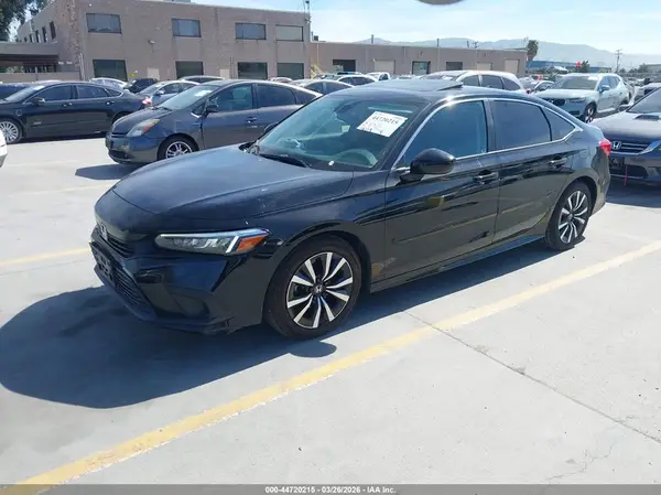 JHMFE1F7XNX003555 2022 HONDA CIVIC - Image 2