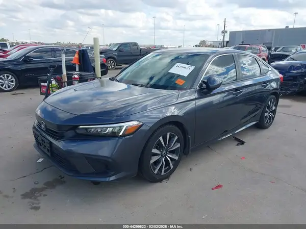 JHMFE1F7XNX008304 2022 HONDA CIVIC - Image 2