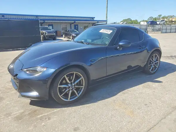 JM1NDAM75M0460199 VIN - 2021 MAZDA MX-5 MIATA GRAND TOURING BLUE