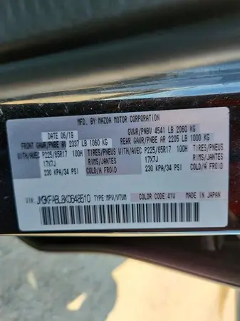JM3KFABL8K0648510 2019 MAZDA CX-5 - Image 8