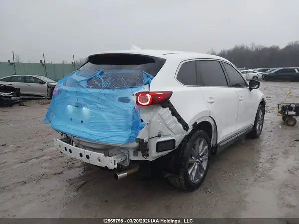 JM3TCBDY1N0613727 VIN - 2022 MAZDA CX-9 GT/KURO EDITION WHITE 2.5L