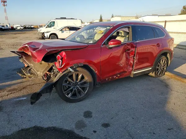 JM3TCBEY0L0413417 VIN - 2020 MAZDA CX-9 SIGNATURE BROWN 2.5L 4