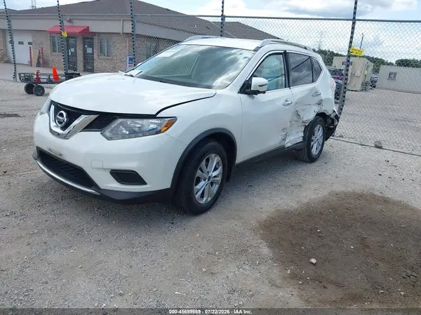 JN8AT2MV5GW135595 2016 NISSAN ROGUE - Image 2