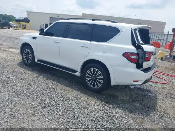 2023 NISSAN ARMADA IAAI lot 45286744 auction photo 3