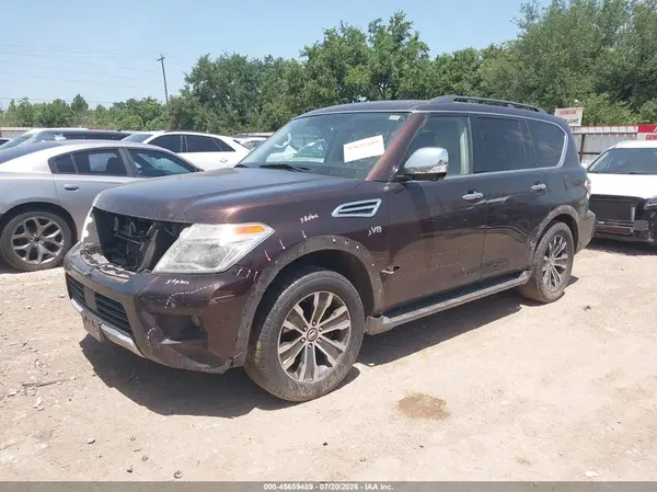 2018 NISSAN ARMADA IAAI lot 45659489 auction photo 2