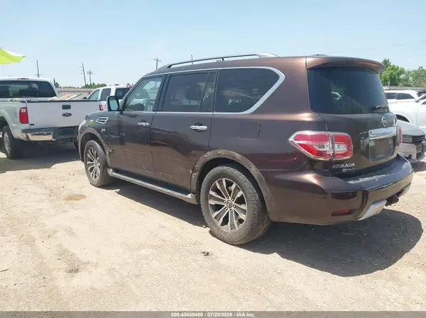 2018 NISSAN ARMADA IAAI lot 45659489 auction photo 3