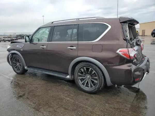 JN8AY2NEXJ9731551 2018 NISSAN ARMADA - Image 2