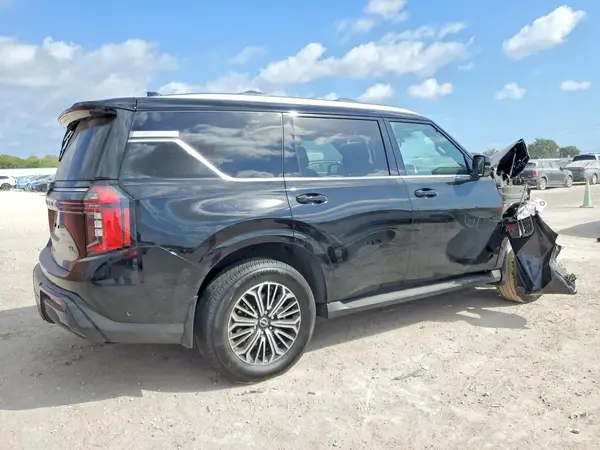 2025 NISSAN ARMADA COPART lot 78045815 auction photo 3