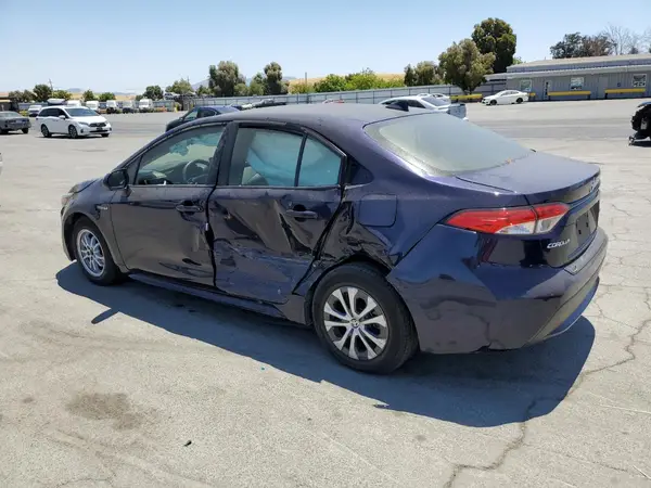JTDEAMDE9MJ030744 2021 TOYOTA COROLLA - Image 2