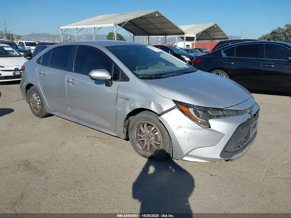 JTDEBRBE8LJ002140 2020 TOYOTA COROLLA - Image 1