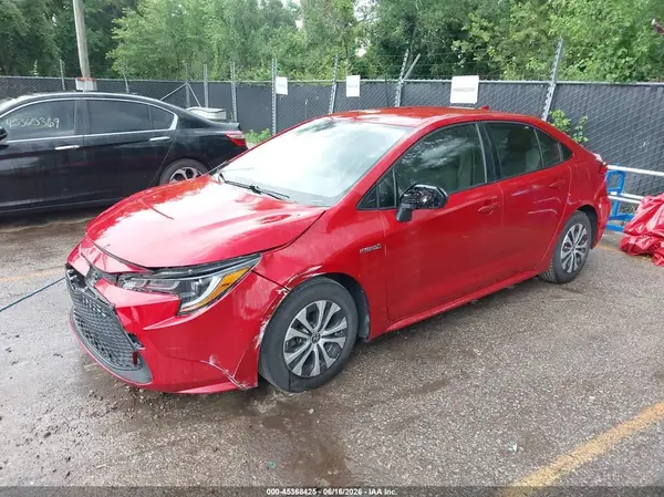 JTDEBRBEXLJ017142 2020 TOYOTA COROLLA - Image 2