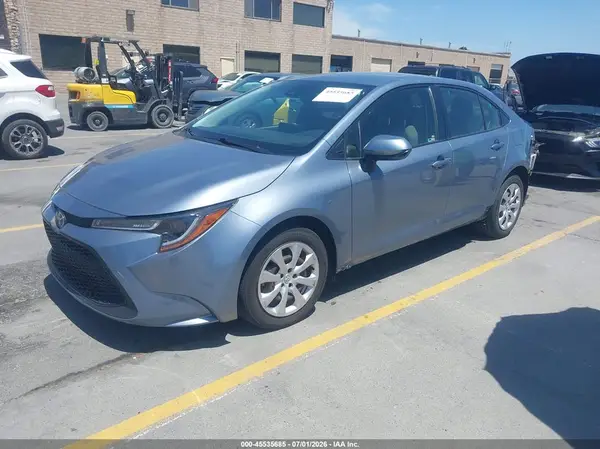 JTDEPMAE2NJ207607 2022 TOYOTA COROLLA - Image 2