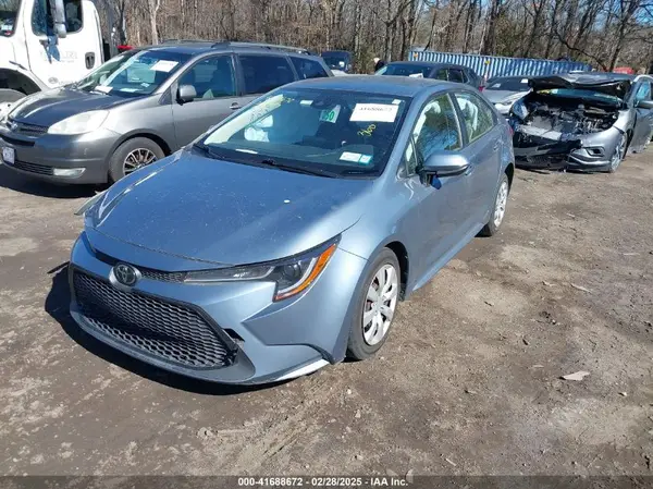 JTDEPMAE4MJ155699 2021 TOYOTA COROLLA - Image 2