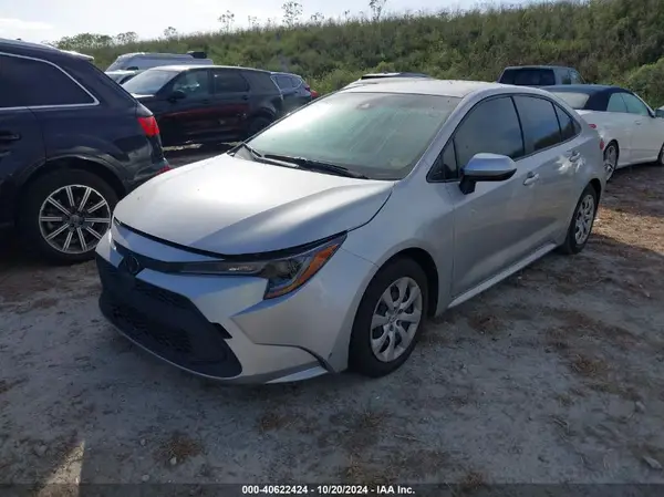 JTDEPMAE9NJ225201 2022 TOYOTA COROLLA - Image 2