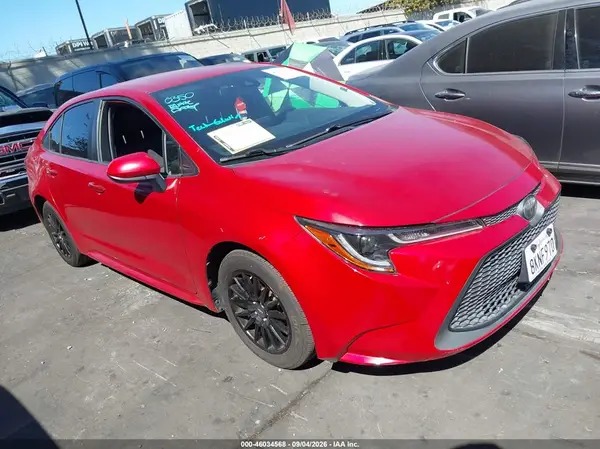 JTDEPRAE3LJ039714 2020 TOYOTA COROLLA - Image 1