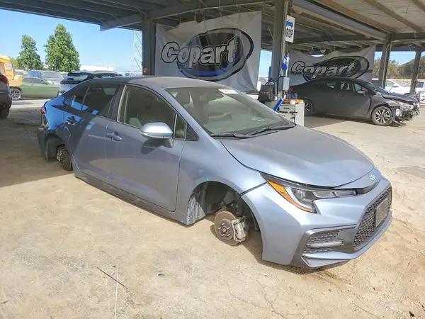 2022 TOYOTA COROLLA COPART lot 54889726 auction photo 4