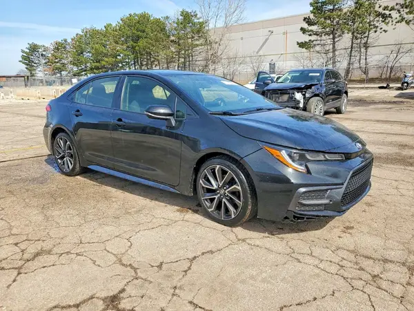 2020 TOYOTA COROLLA COPART lot 46854476 auction photo 4