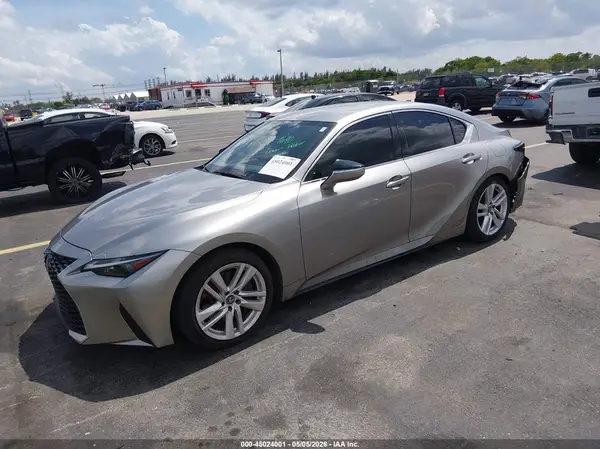 JTHAA1D22M5109506 2021 LEXUS IS - Image 2