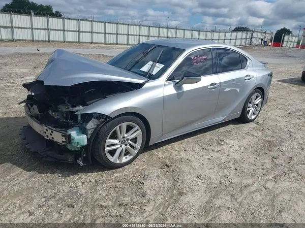 JTHAA1D23M5109496 2021 LEXUS IS - Image 2