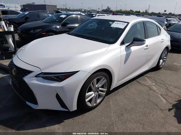 JTHAA1D29M5112306 2021 LEXUS IS - Image 2