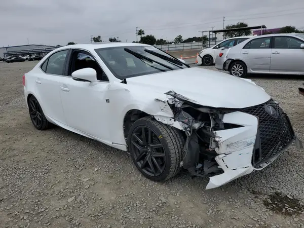 2017 LEXUS IS COPART lot 53209415 auction photo 4