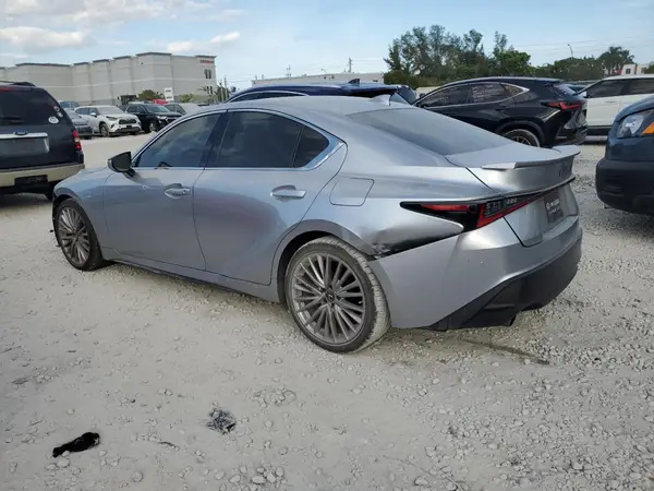 JTHDA1D22N5119709 2022 LEXUS IS - Image 2