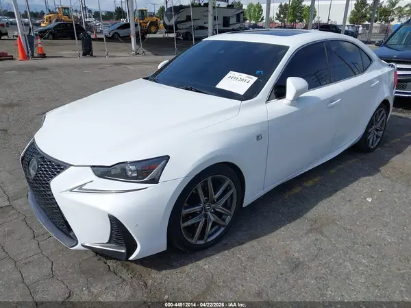JTHGZ1B22L5036304 2020 LEXUS IS - Image 2