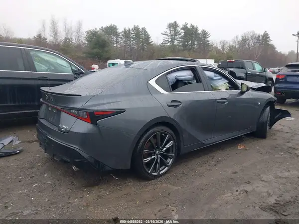 2022 LEXUS IS IAAI lot 44558362 auction photo 4