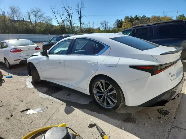 2021 LEXUS IS COPART lot 87111865 auction photo 2