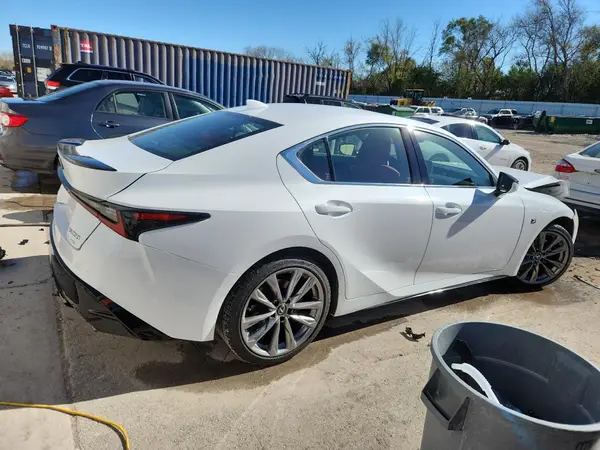 2021 LEXUS IS COPART lot 87111865 auction photo 3