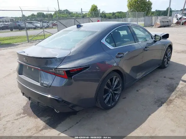 2023 LEXUS IS IAAI lot 42938149 auction photo 4