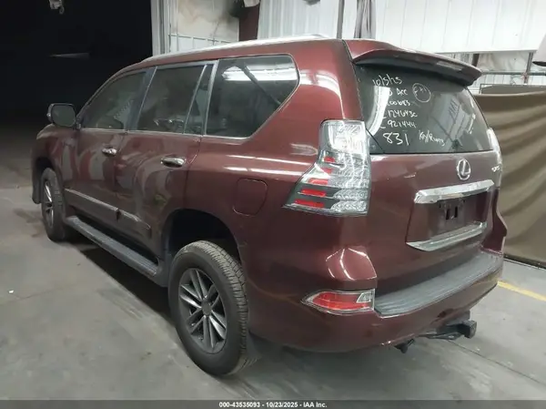 2018 LEXUS GX IAAI lot 43535093 auction photo 3