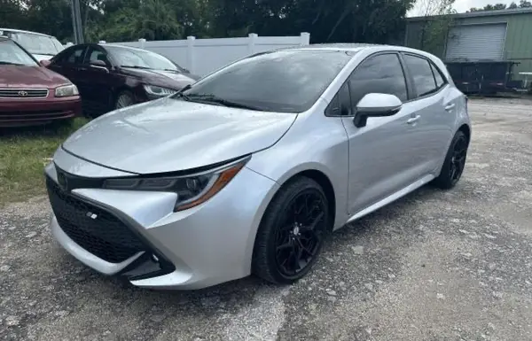 JTNB4MBE0M3129627 2021 TOYOTA COROLLA - Image 2