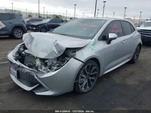 JTNC4RBE8L3075834 2020 TOYOTA COROLLA - Image 2
