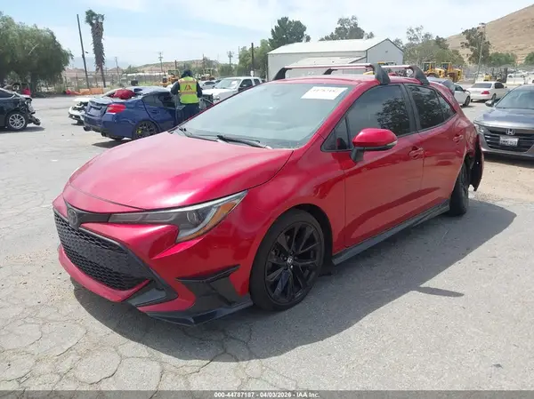 JTND4MBE3M3106593 2021 TOYOTA COROLLA - Image 2