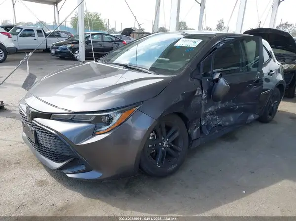 JTND4MBE3M3127668 2021 TOYOTA COROLLA - Image 2
