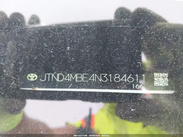 JTND4MBE4N3184611 2022 TOYOTA COROLLA - Image 8