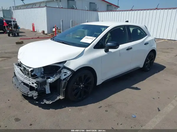 JTND4MBE5N3191373 2022 TOYOTA COROLLA - Image 2