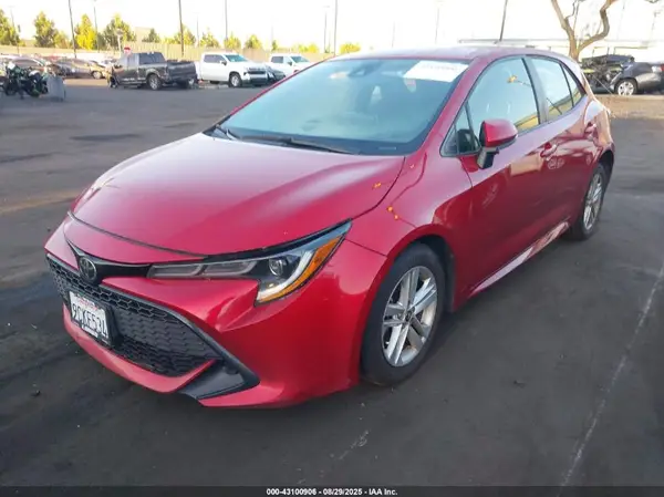 JTND4MBE8N3182666 2022 TOYOTA COROLLA - Image 2