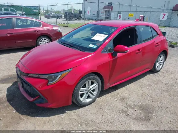 JTND4MBEXM3138358 2021 TOYOTA COROLLA - Image 2