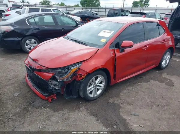 JTND4RBE2L3095243 2020 TOYOTA COROLLA - Image 2