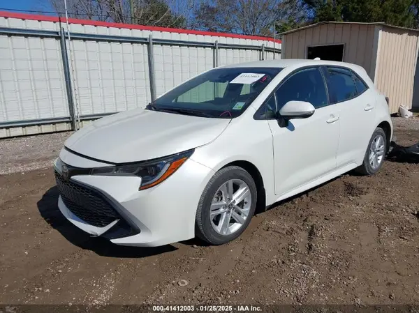 JTND4RBE3L3087992 2020 TOYOTA COROLLA - Image 2