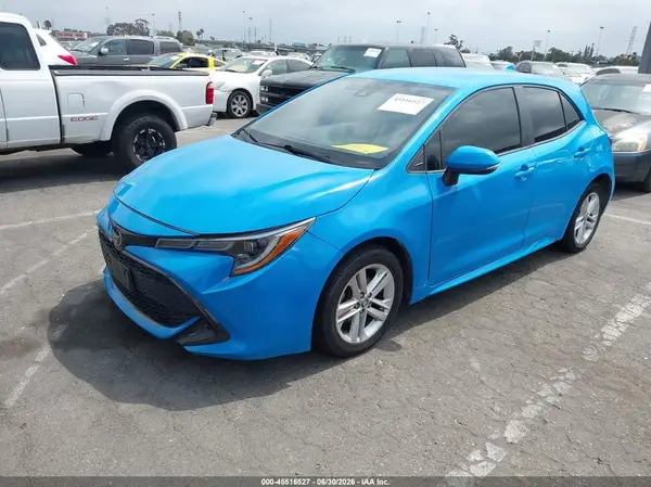 JTND4RBE4L3083224 2020 TOYOTA COROLLA - Image 2
